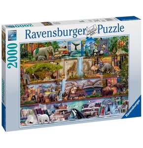Puzzle RAVENSBURGER Świat zwierząt 16652 (2000 elementów)