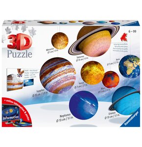 Puzzle 3D RAVENSBURGER Układ Planetarny (960 elementów)