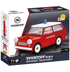 Klocki plastikowe COBI Youngtimer Collection Trabant 601 Universal Feuerwehr COBI-24555
