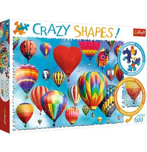 Puzzle TREFL Crazy Shapes Kolorowe balony 11112 (600 elementów)