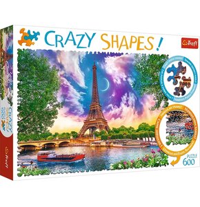 Puzzle TREFL Crazy Shapes Niebo nad Paryżem 11115 (600 elementów)