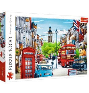 Puzzle TREFL Premium Quality: Ulica Londynu 10557 (1000 elementów)