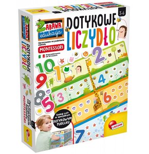 Zabawka edukacyjna LISCIANI Montessori Dotykowe Liczydełko 304-PL72453