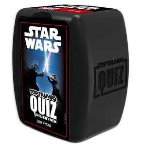 Gra karciana WINNING MOVES Top Trumps Quiz Star Wars Pojedynek WM00099-POL-6