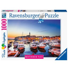 Puzzle RAVENSBURGER Premium Śródziemnomorska Chorwacja (1000 elementów)