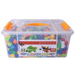 Klocki plastikowe ASKATO Klocki małych geniuszy 112602