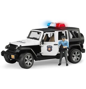 Samochód BRUDER Profi Jeep Wrangler Unlimited Rubicon Policyjny BR-02526