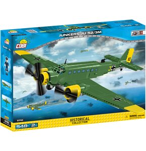 Klocki plastikowe COBI Historical Collection World War II Junkers Ju 52/3m COBI-5710