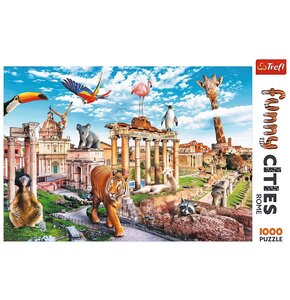 Puzzle TREFL Funny Cities Dziki Rzym 10600 (1000 elementów)