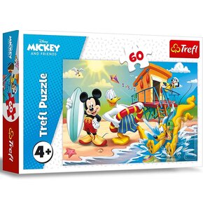 Puzzle TREFL Myszka Miki Ciekawy dzień Mikiego i przyjaciół 17359 (60 elementów)
