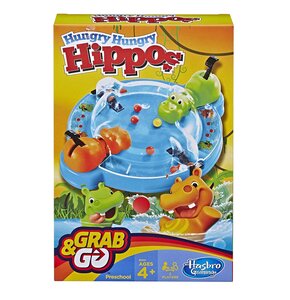 Gra zręcznościowa HASBRO Hungry Hippo - Wersja kieszonkowa