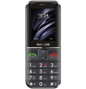 Telefon MAXCOM Comfort MM735 Czarny + opaska SOS