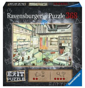 Puzzle RAVENSBURGER Exit Laboratorium 167838 (368 elementów)