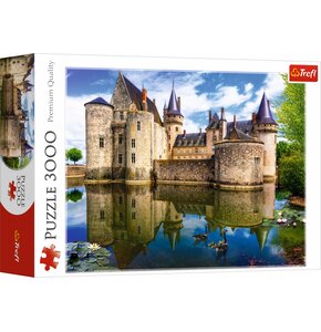 Puzzle TREFL Premium Quality Zamek w Sully-sur-Loire Francja 33075 (3000 elementów)