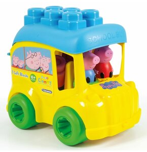 Klocki sensoryczne CLEMENTONI Autko Świnka Peppa