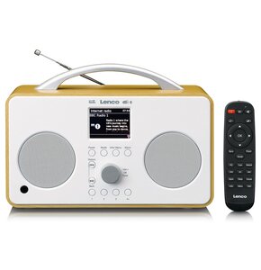 Radio internetowe LENCO PIR-645WH Biały