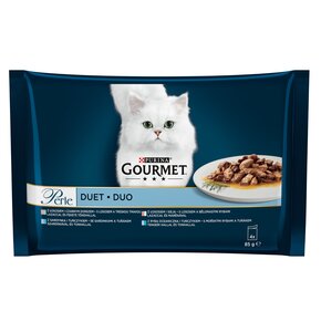 Karma dla kota  GOURMET Perle Duet Rybny (4 x 85 g)