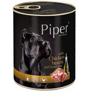 Karma dla psa PIPER Animals Serca kurczaka z ryżem 800 g