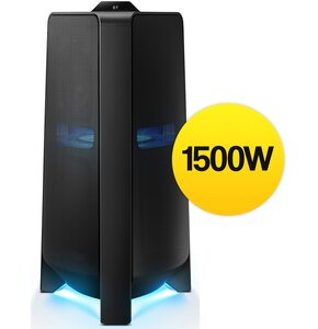 Power Audio SAMSUNG MX-T70, 1500W,Bluetooth,Dwukierunkowy dźwięk,2 Wejścia mikrofonowe,Aplikacja Samsung Sound Tower