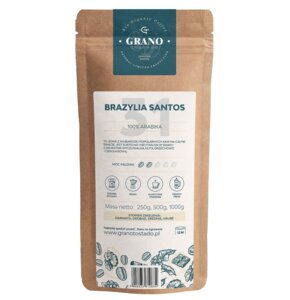 Kawa mielona GRANO TOSTADO Brazylia Santos Arabica 1 kg
