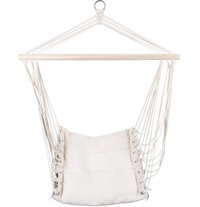 Fotel hamakowy podwieszany ROYOKAMP 100 x 50 cm Biały