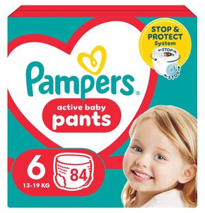 Pieluchomajtki PAMPERS Pants 6 Extra Large (84 szt.)
