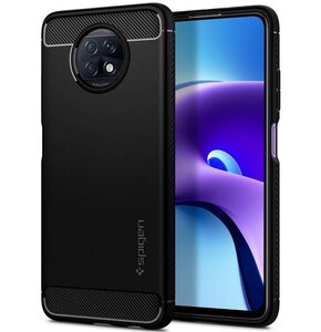 Etui SPIGEN Rugged Armor do Xiaomi Redmi Note 9T 5G Czarny