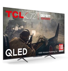 Telewizor TCL 50C725 50" QLED 4K Android TV Dolby Atmos HDMI 2.1 DVB-T2/HEVC/H.265