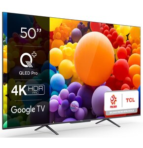 Telewizor TCL 50C725 50" QLED 4K Android TV Dolby Atmos HDMI 2.1
