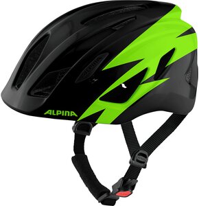 Kask rowerowy ALPINA Pico Czarno-zielony dla Dzieci (rozmiar S)