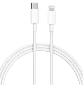 Kabel USB-C - Lightning XIAOMI 28974 MFI 18W 1 m Biały