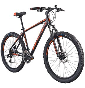 Rower górski MTB INDIANA X-Enduro 2.7 M19 27.5 cala męski Czarno-pomarańczowy