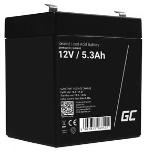 Akumulator GREEN CELL AGM45 5.3Ah 12V