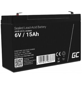 Akumulator GREEN CELL AGM40 15Ah 6V