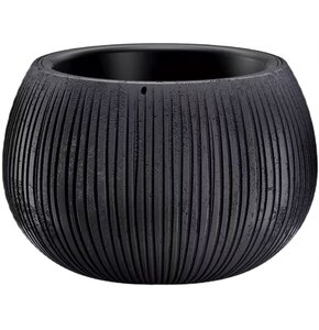 Donica PROSPERPLAST Beton Bowl DKB240-B411 2.3L Czarny