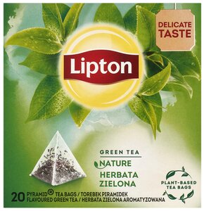 Herbata LIPTON Zielona Nature (20 sztuk)