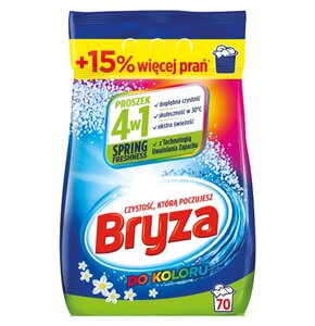 Proszek do prania BRYZA 4w1 Spring Freshness Color 4.55 kg