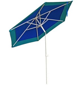 Parasol plażowo-ogrodowy ROYOKAMP 1015798 Niebiesko-zielony