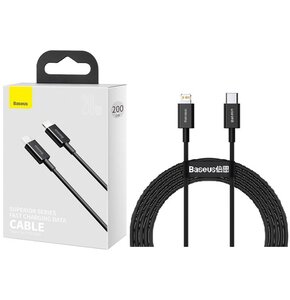 Kabel USB - Lightning BASEUS Superior 2 m Czarny