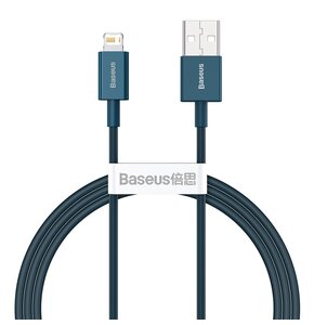 Kabel USB - Lightning BASEUS Superior Series 1 m Niebieski