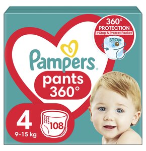 Pieluchomajtki PAMPERS Pants Mega Pack 4 Maxi (108 szt.)