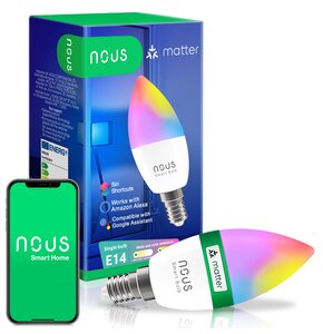 Inteligentna żarówka LED NOUS P4 4.5W E14 Wi-Fi