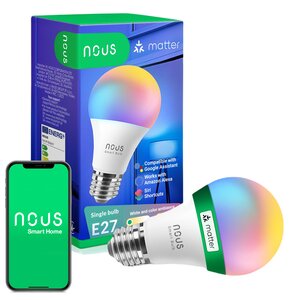 Inteligentna żarówka LED NOUS P3 9W E27 Wi-Fi
