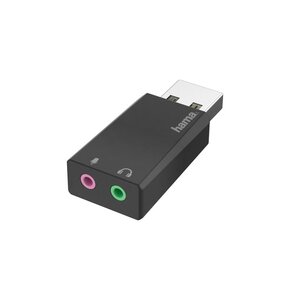 Adapter USB - 2x Jack 3.5 mm HAMA 200323