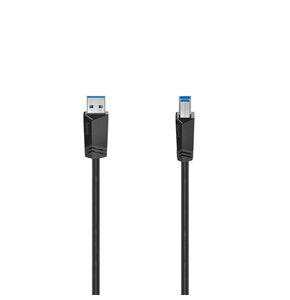 Kabel USB-A - USB-B HAMA 1.5m