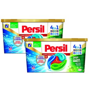 Kapsułki do prania PERSIL 4 w 1 Discs Against Bad Odors - 56 szt.