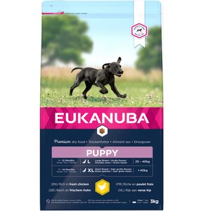 Karma dla psa EUKANUBA Puppy Large Breeds Kurczak 3 kg