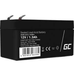 Akumulator GREEN CELL AGM41 1.3Ah 12V