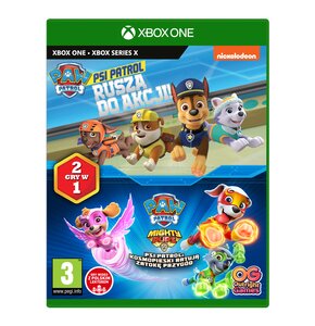 Psi Patrol: Rusza do akcji + Kosmopieski ratują Zatokę Przygód Gra XBOX ONE (Kompatybilna z XBOX SERIES X)
