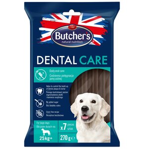 Przysmak dla psa BUTCHER'S Dental Care Large 270 g